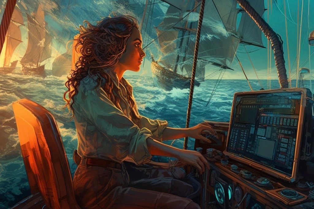 Sailing Digital Sea